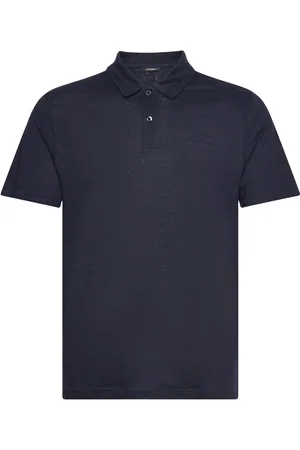 Gabba Duke Linen Polo Ss Navy