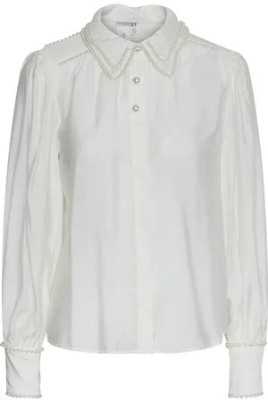 Y.A.S Eline Ls Shirt S. - Show White