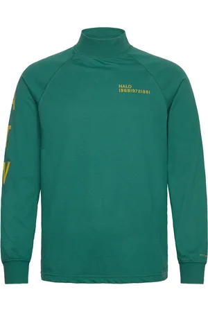 Black Halo Logo Training Shirt Green