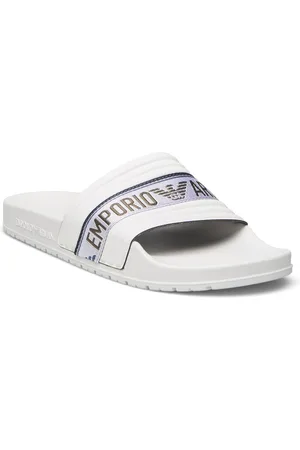 Emporio Armani Slipper Pu+Nastro Lo White