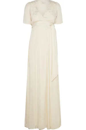 Boob Wedding Dress Cream