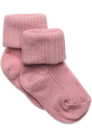 mp Denmark Cotton Rib Baby Socks Pink