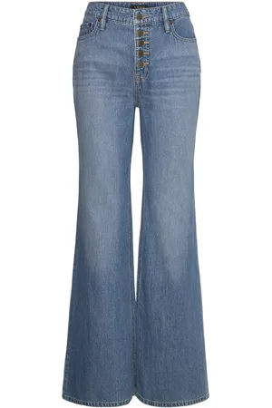 Ralph Lauren High-Rise Flare Jean Blue