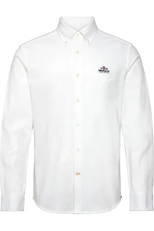 Morris Eddie Pique Shirt White