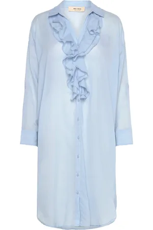 Mos Mosh Mmjelena Voile Dress Blue