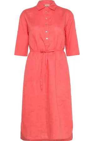 Brandtex Casual Dress Coral