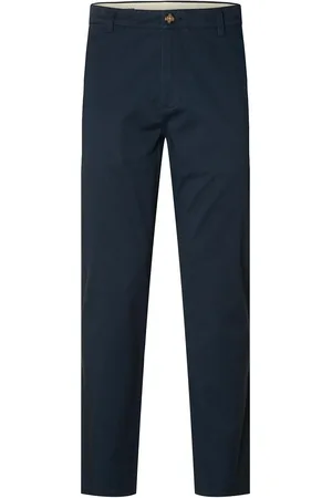 SELECTED Slh175-Slim Bill Pant Flex Noos Blue
