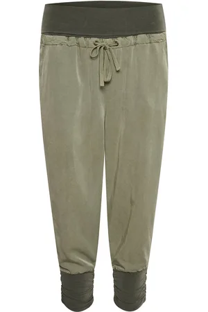 Cream Crlinee Pant Green