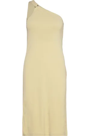 Filippa K Shoulder Jersey Dress Beige