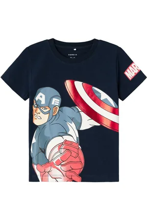 NAME IT Nmmalstair Marvel Ss Top Mar Navy