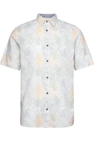 TOM TAILOR Comfort Printed Shirt White