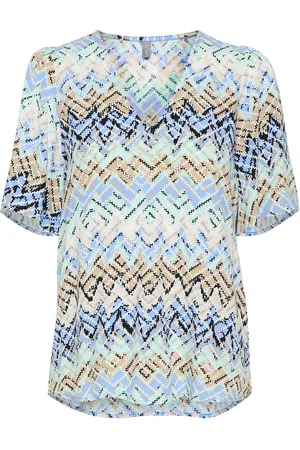 Culture Cukendall Ss Blouse Blue