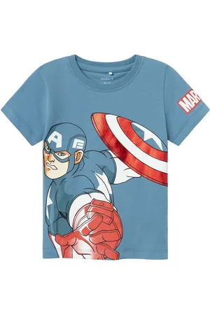 NAME IT Nmmalstair Marvel Ss Top Mar Blue