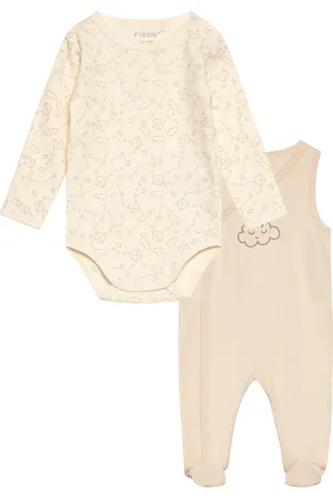 FIXONI Body Ls W.romper Cream