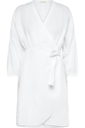 MSCH Mschmirilla 3/4 Wrap Dress White