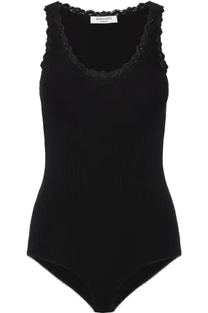 Rosemunde Silk Bodystocking W/ Lace
