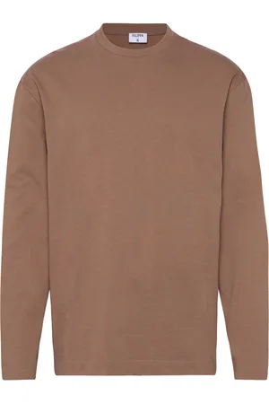 Filippa K Long Sleeve Crewneck Brown