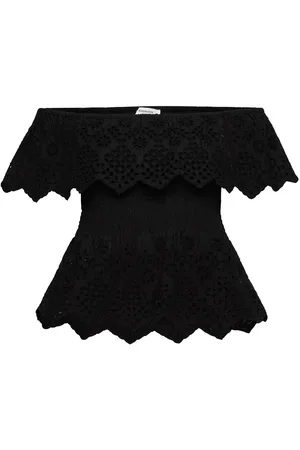 Rosemunde Cotton Top W/ Embroidery