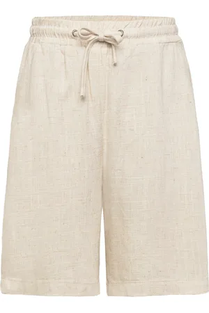 Grunt Grtanja Linen Shorts Beige