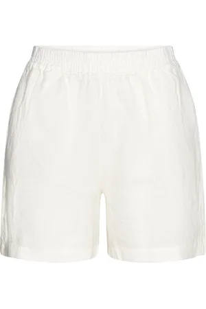 Rosemunde Linen Shorts White