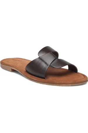 Ilse Jacobsen Leather Sandal Brown