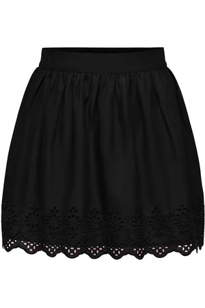 ONLY Onllou Life Emb Flowy Skirt Ptm