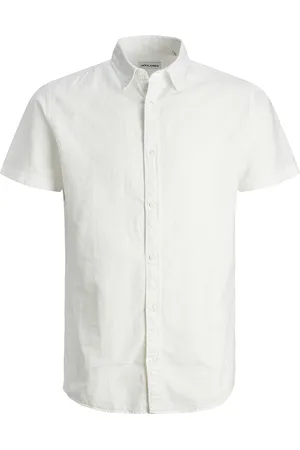 JACK & JONES Jjelinen Blend Shirt Ss Sn Jnr Jack & J S