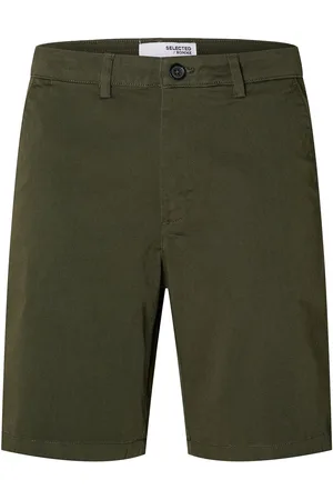 SELECTED Slhslim-Miles Flex Shorts Noos Green