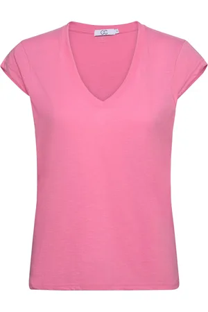 Coster Copenhagen Cc Heart Basic V-Neck T-Shirt Pink