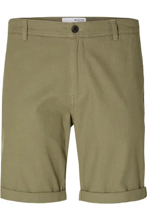 SELECTED Slhslim-Luton Flex Shorts Noos Green