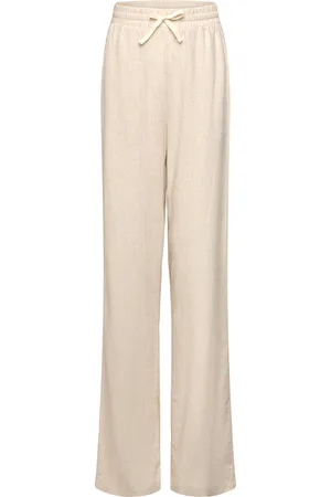 Grunt Grallan Linen Pants Beige