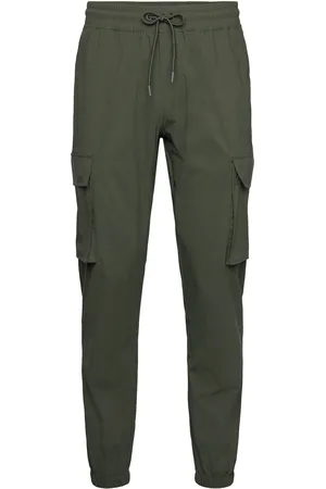 Resteröds Nylon Cargo Pants Khaki