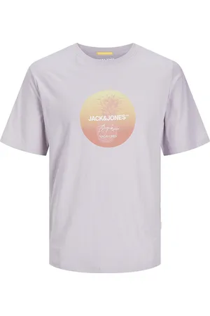 JACK & JONES Joraruba Sunset Branding Tee Ss Jnr Purple Jack & J S