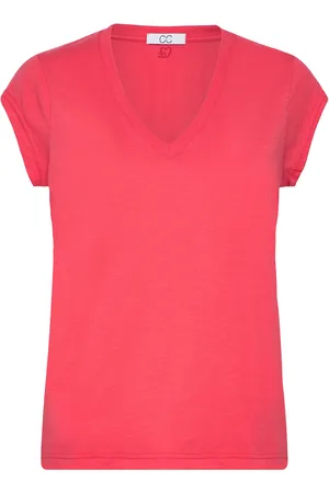 Coster Copenhagen Cc Heart Basic V-Neck T-Shirt Pink