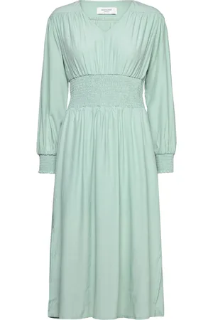 Rosemunde Dress W/ Smock Green