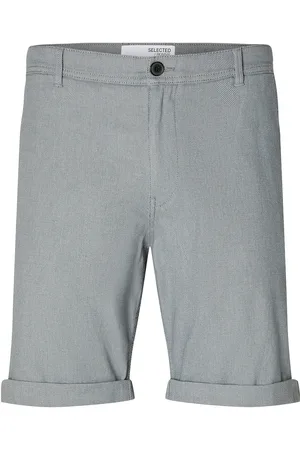 SELECTED Slhslim-Luton Flex Shorts Noos Grey