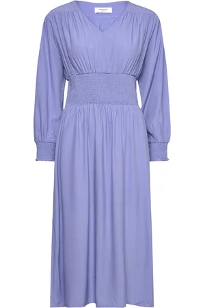 Rosemunde Dress W/ Smock Blue