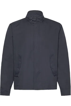 French Connection Mesh Lined Harringtom Blue