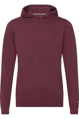 U.S. Polo Assn. Geran Ho Co Uspa M Knit Burgundy