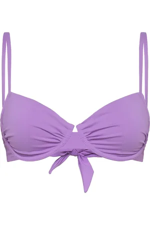 Lindex Swim Bra Senna Rouched Purple