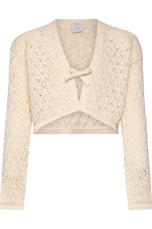Lindex Cardigan Knitted Bolero Beige