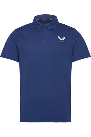 CASTORE Engineered Knit Polo Navy