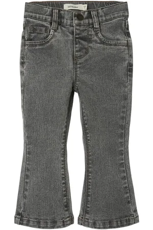 Lil Atelier Nmfsalli Hw Slim Boot Jeans 3292-Ms Lil Grey