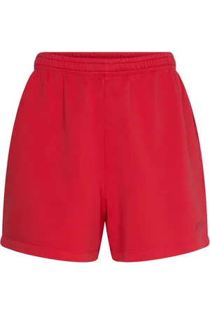 ROTATE Elasticated Shorts Red