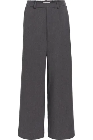 Object Objlisa Wide Pant Noos Grey