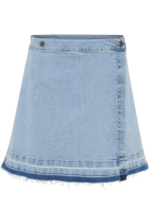 Culture Cuami Short Skirt Blue