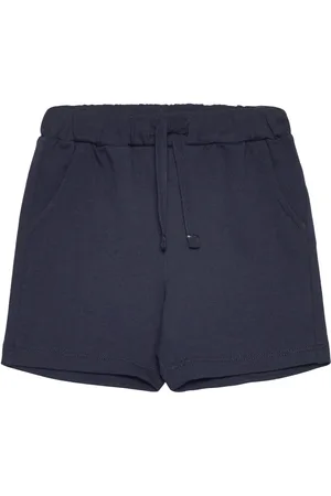 Lindex Shorts Solid Fleece Navy