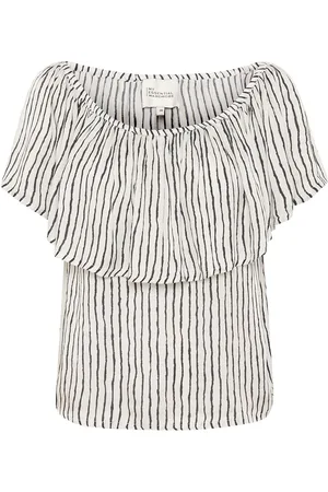 My Essential Wardrobe Melissamw Florence Blouse White