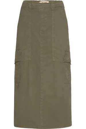 Mos Mosh Mmbreden Cargo Skirt Green