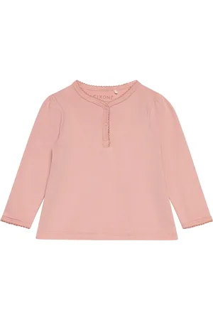 FIXONI Blouse Ls - Solid Pink
